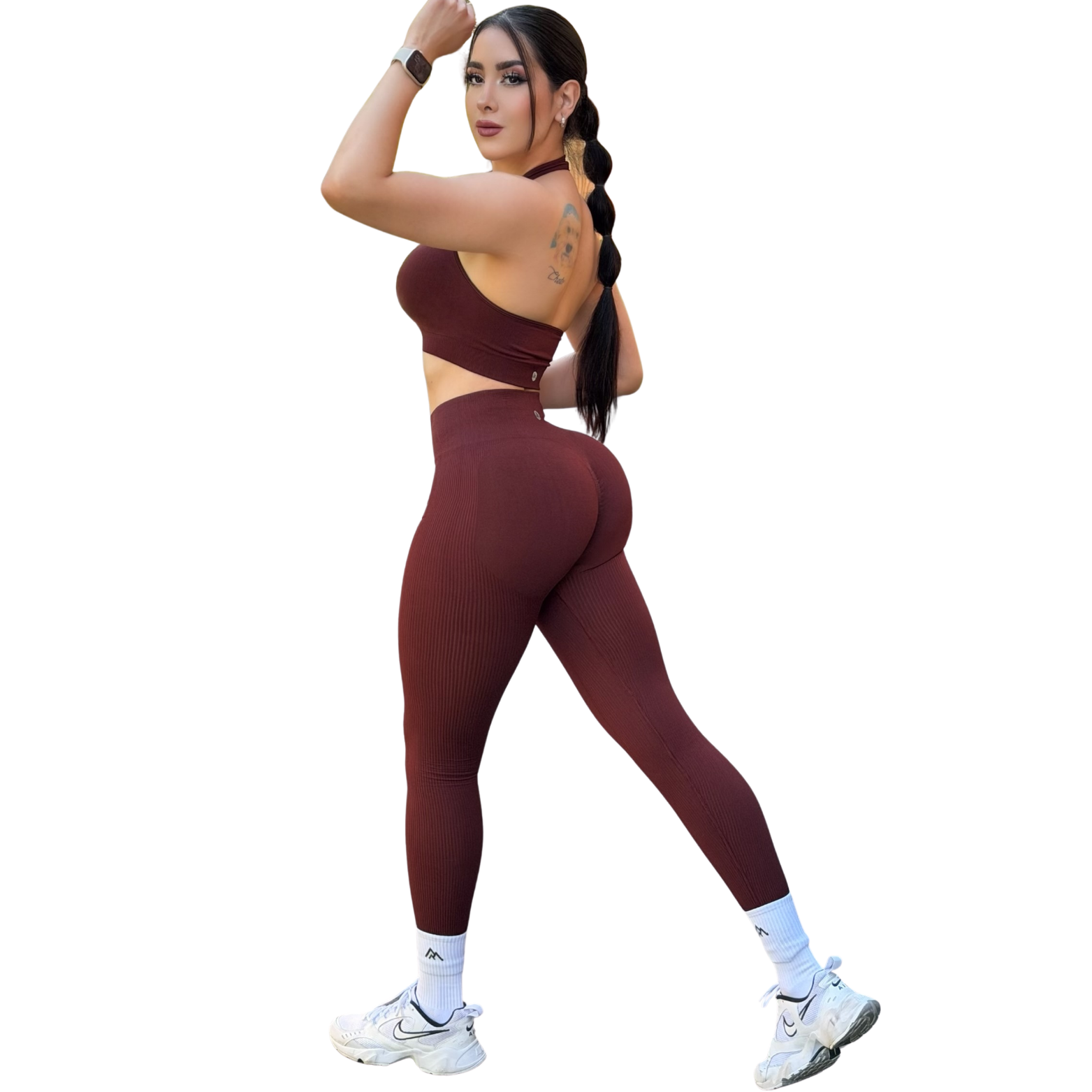 ADRIANAOLIMPO® | Leggins - Leggings Efecto Push-Up | Dashian Slim – Burnt Merlot | Ropa deportiva para mujer Elite HotSale Blackfriaday Envío Gratis a México. Mayoreo Menudeo Ofertas Exclusivas