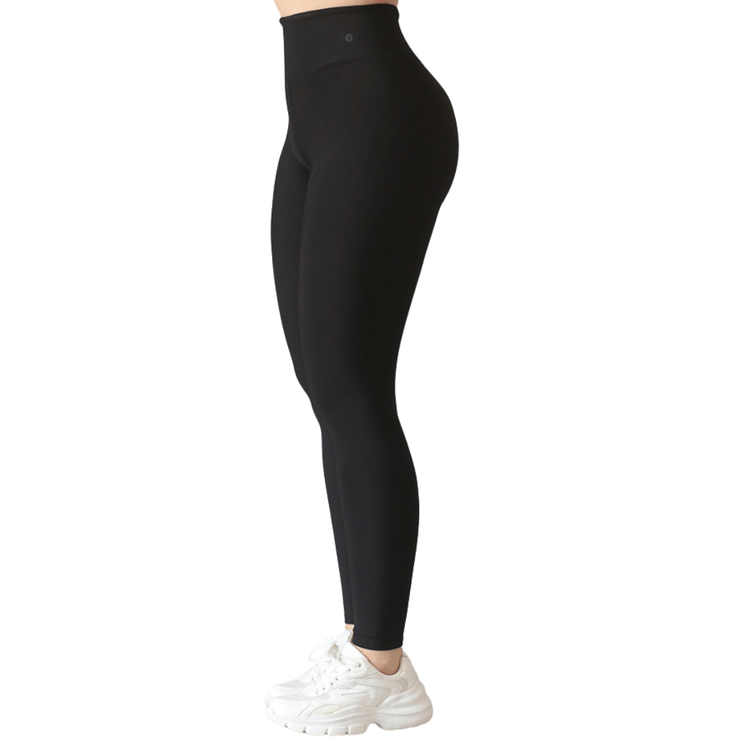 🔹Leggings básico | Supplex Stretch, Destellos - negro