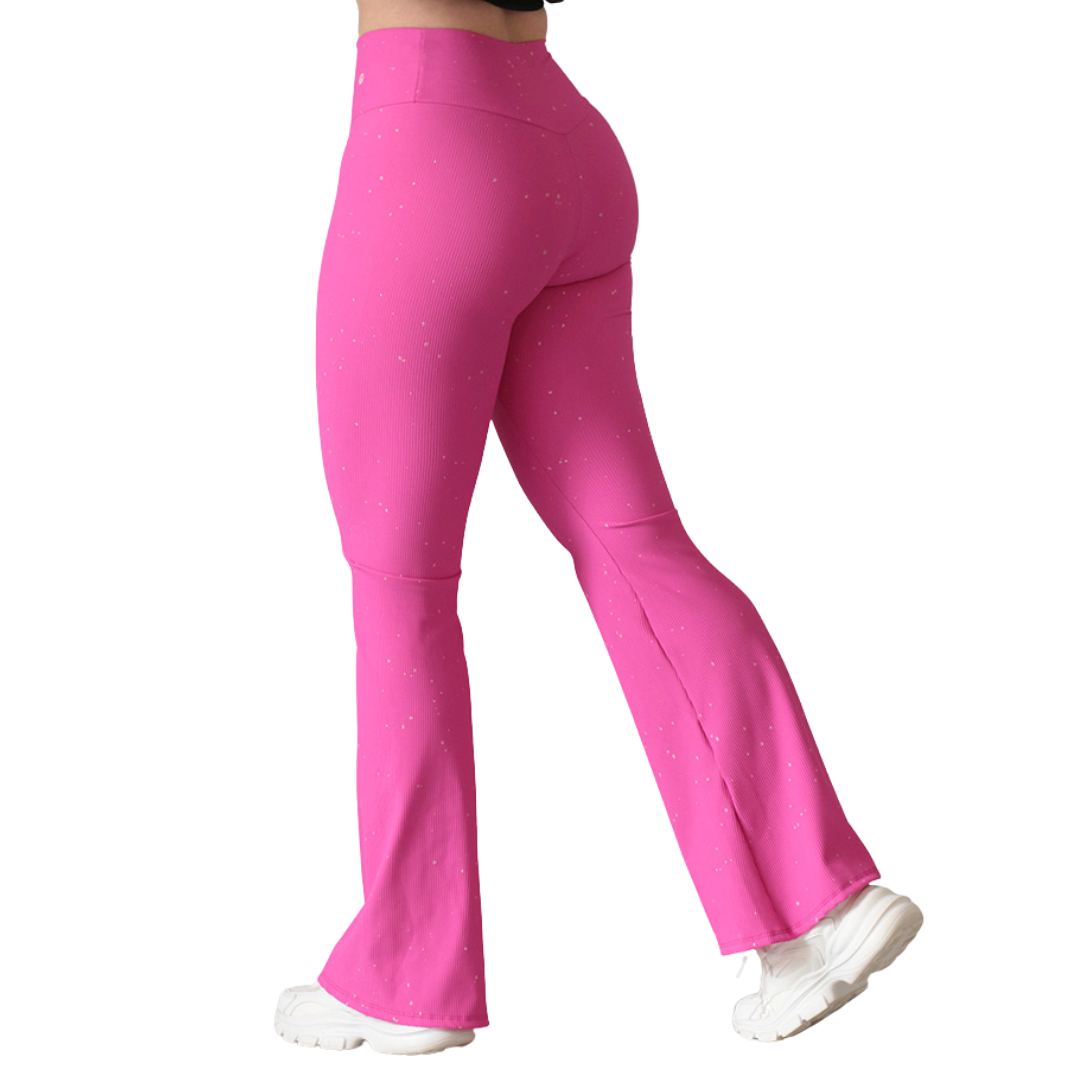 🔹 Leggings básico | Supplex Stretch, Relieves lineas – Rosa Grounge