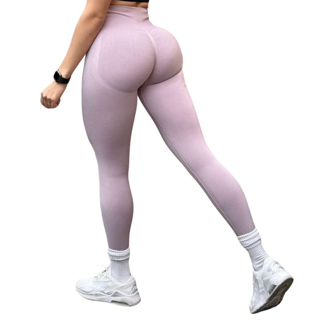 Leggings Burbuja + Push Up | Seamless Compresión - Lila Dreams