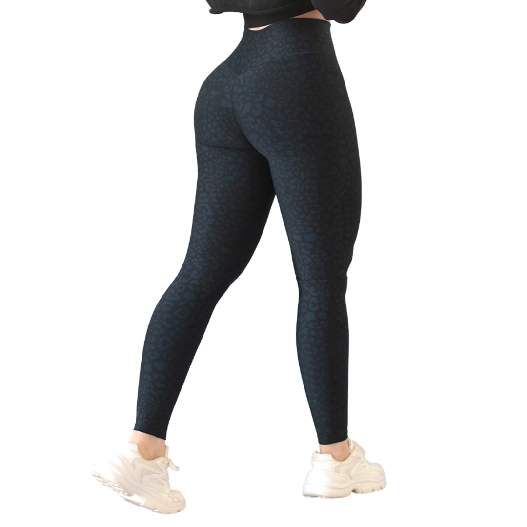 🔹 Leggings push up | Supplex Stretch, Liso – Azul