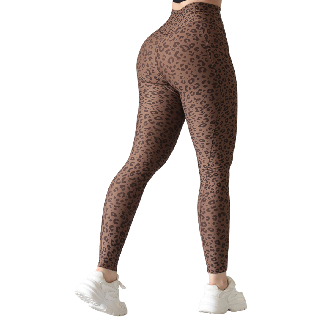 🔹Leggings básico | Supplex Stretch – café