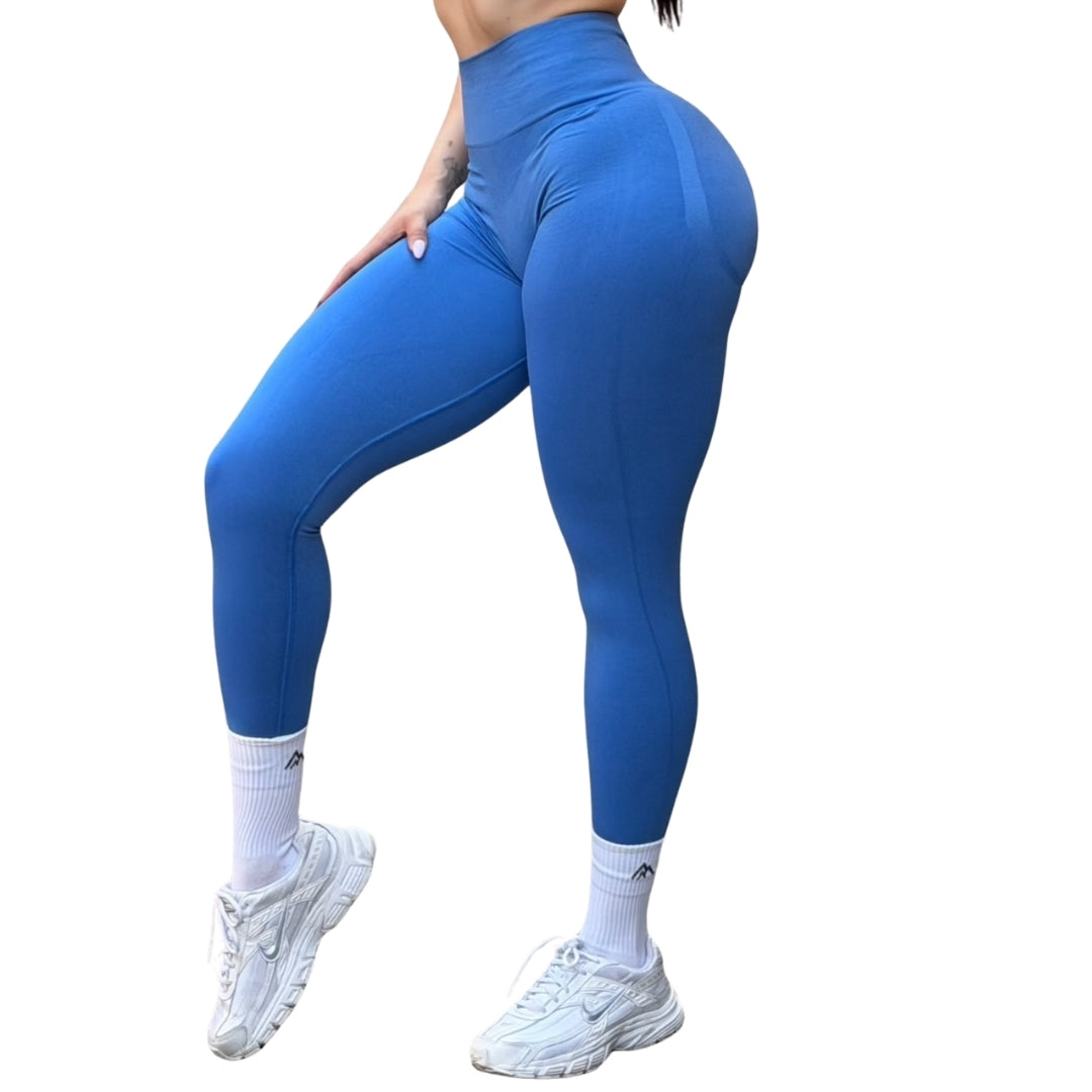 ADRIANAOLIMPO® | Leggins - Leggings Burbuja + Push Up | Seamless Compresión - Azul | Ropa deportiva para mujer Elite HotSale Blackfriaday Envío Gratis a México. Mayoreo Menudeo Ofertas Exclusivas