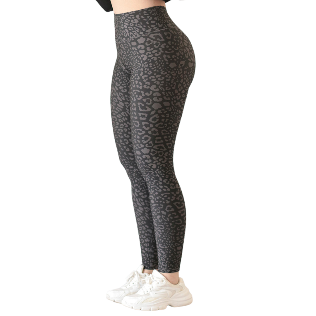 🔹 Leggings push up | Supplex Stretch, Liso – Grises