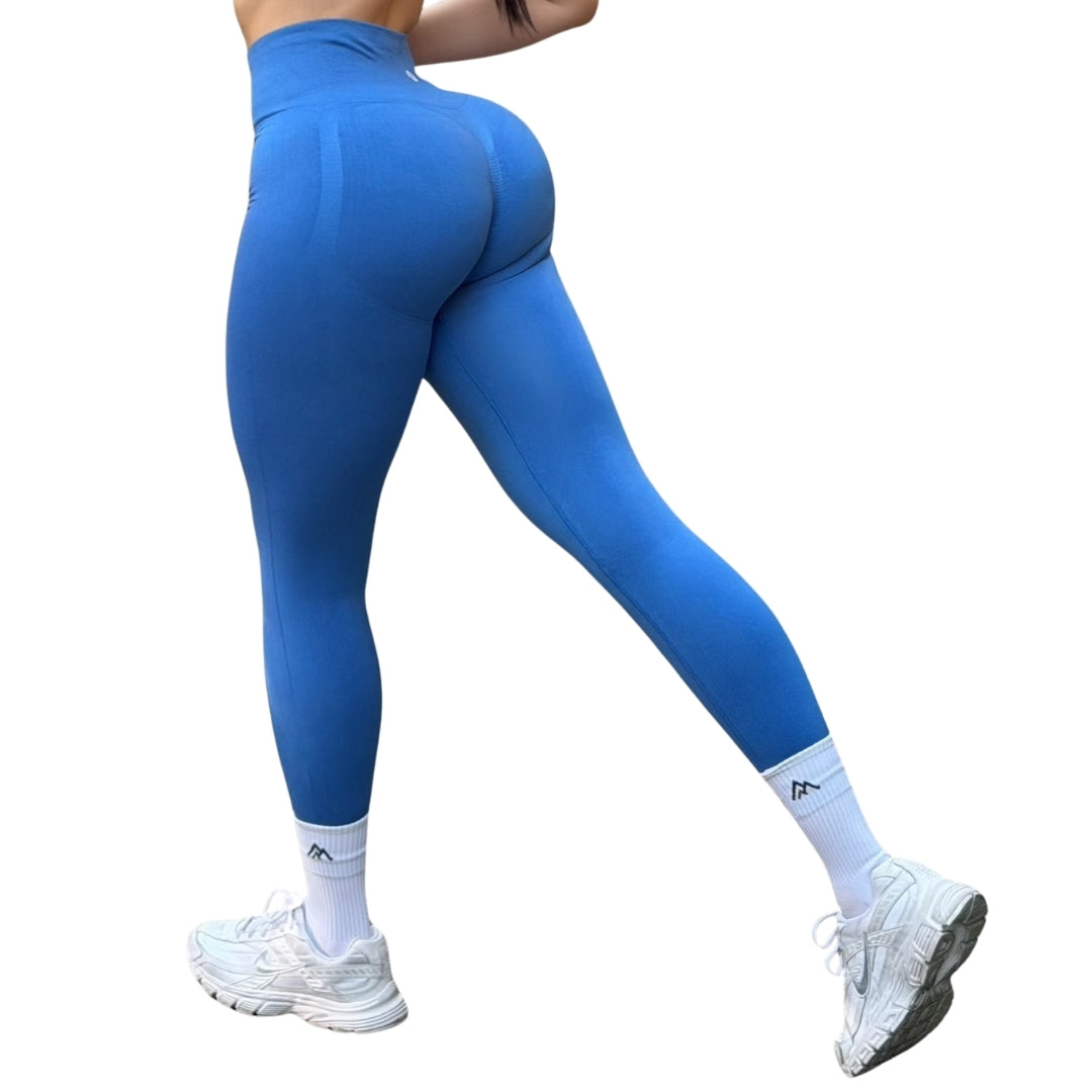 ADRIANAOLIMPO® | Leggins - Leggings Burbuja + Push Up | Seamless Compresión - Azul | Ropa deportiva para mujer Elite HotSale Blackfriaday Envío Gratis a México. Mayoreo Menudeo Ofertas Exclusivas