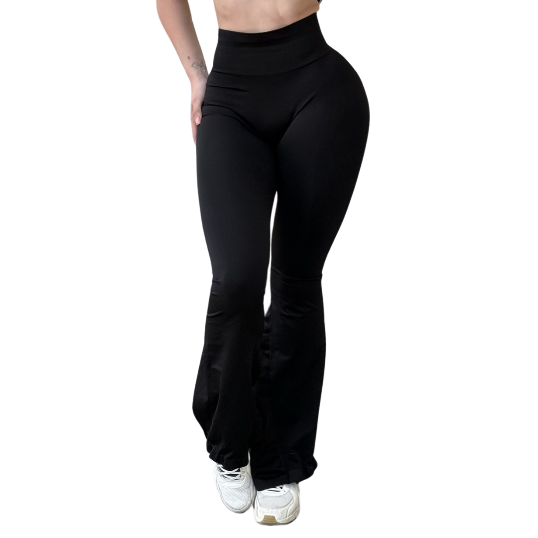 Leggings Deportivos Seamless de Compresión para Mujer Fitness: Glúteos Redondos, Vientre Plano y Cintura Definida | Push Up + Compresión Faja, Ultra Cómodos y Sin Costuras, Color Chocolate, Color Negro | Adriana Olimpo
