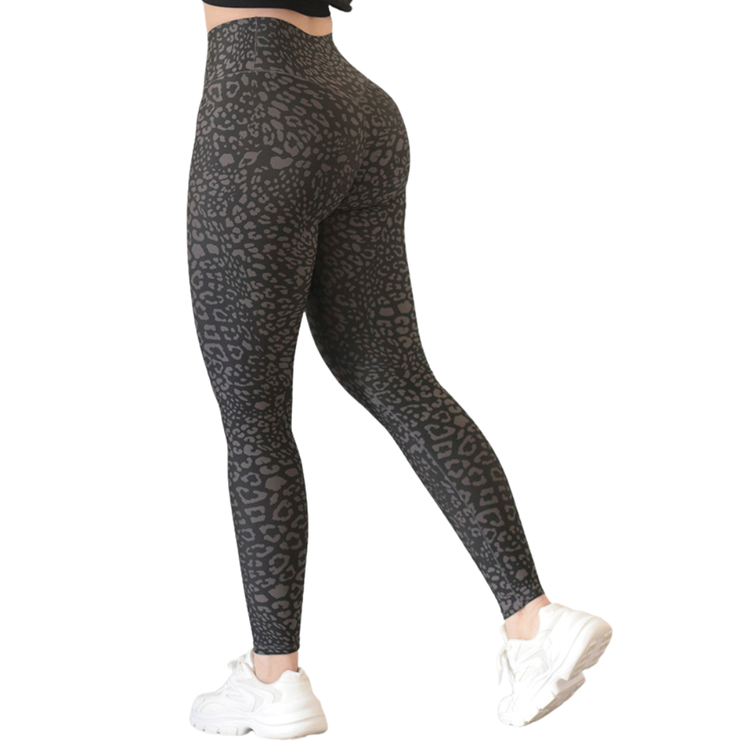 🔹 Leggings push up | Supplex Stretch, Liso – Grises