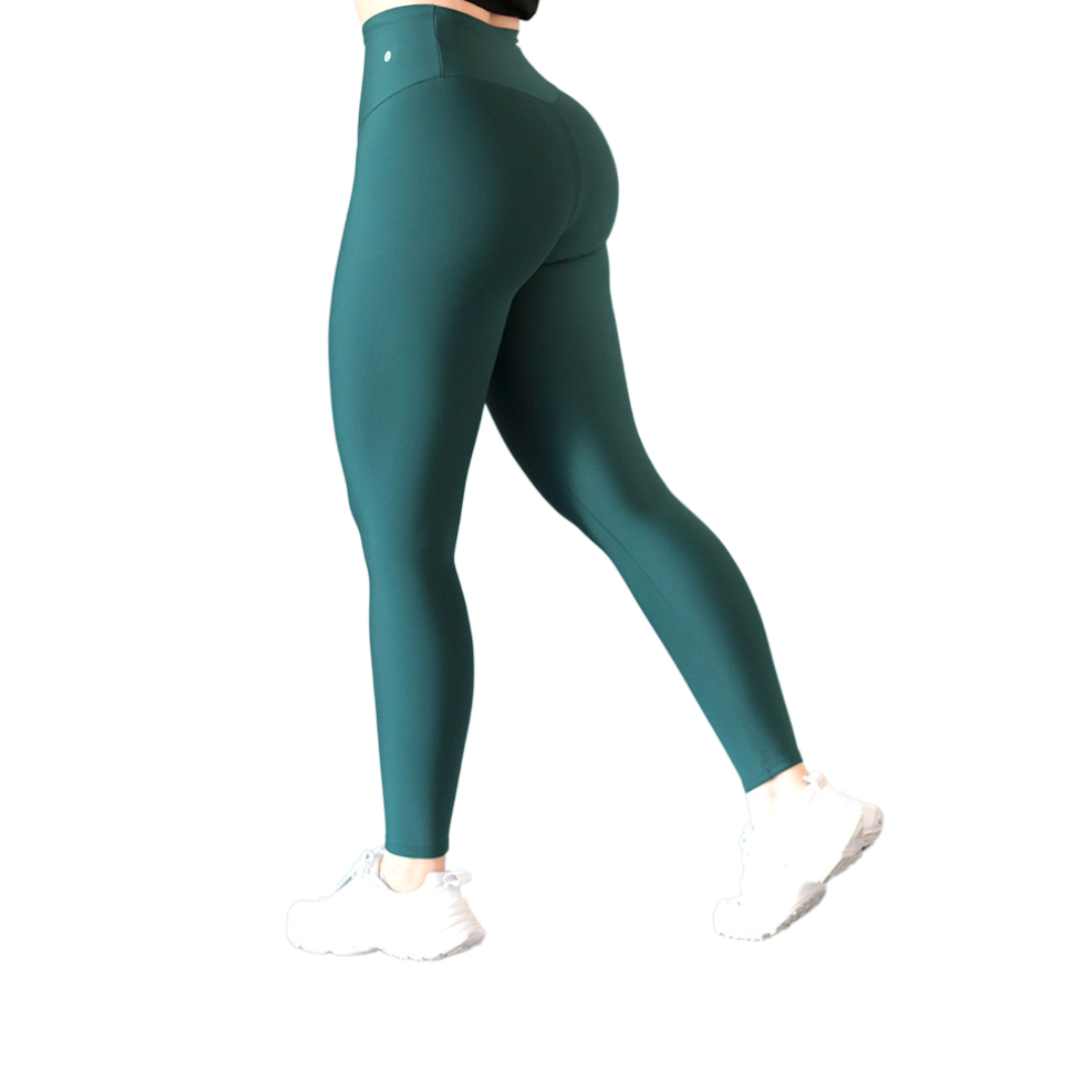 Leggings básico | Supplex Stretch, Liso – Verde