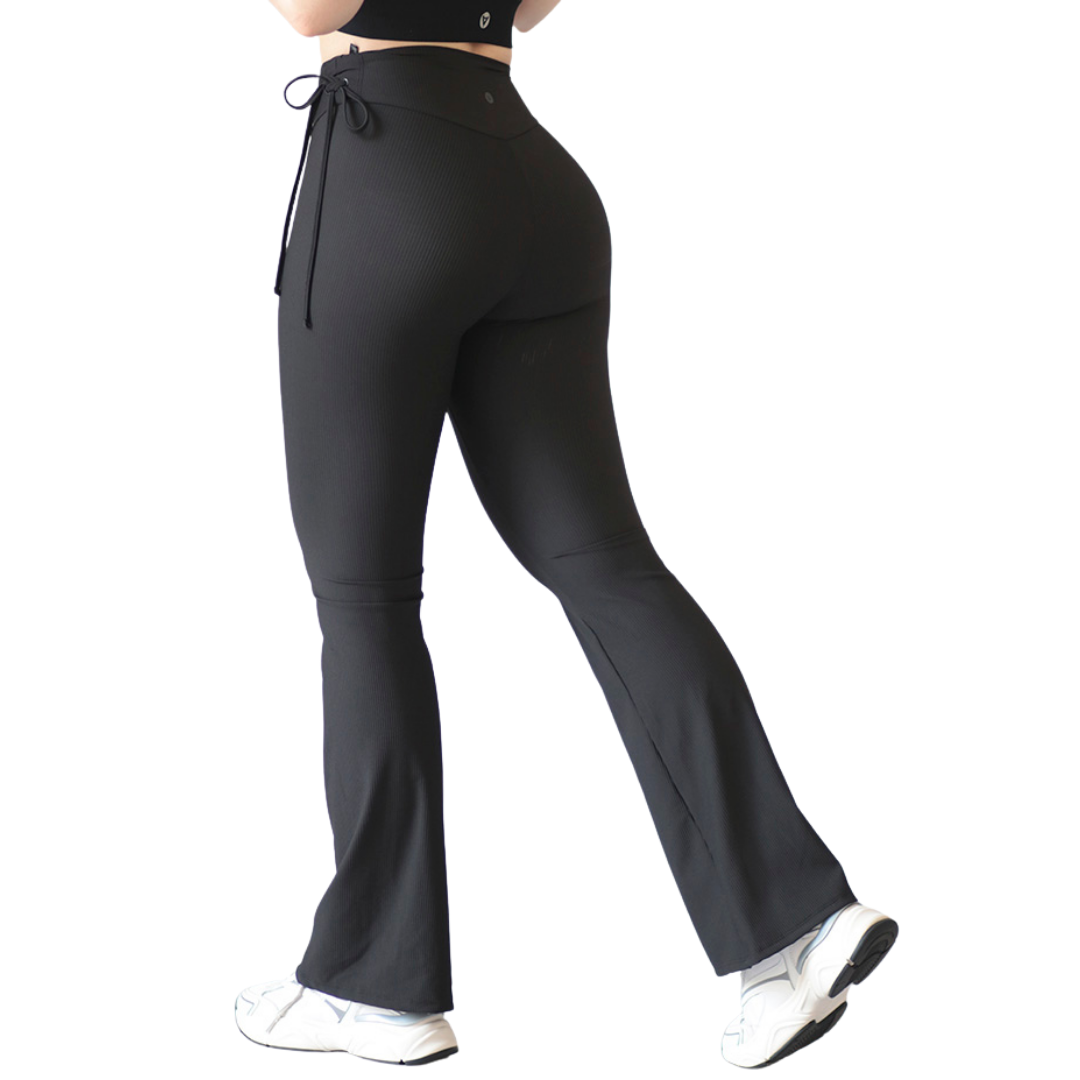 🔹 Leggings básico | Supplex Stretch, Relieves lineas – negra