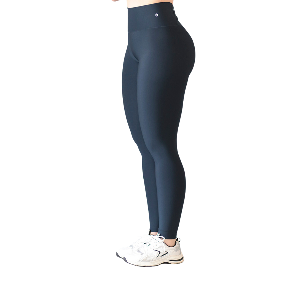 🔹 Leggings push up | Supplex Stretch, Liso – Azul marino