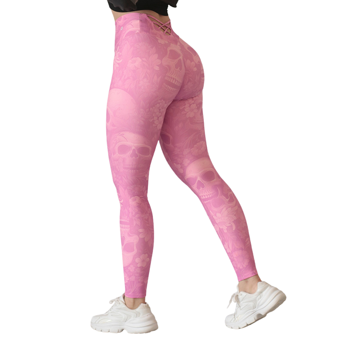 🔹 Leggings push up | Supplex Stretch, Liso – Rosa