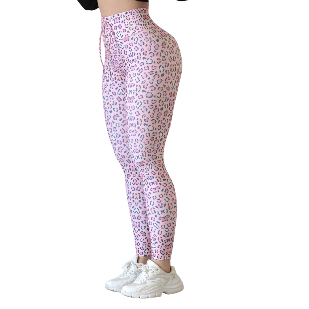 🔹 Leggings básico | Supplex Stretch, Liso – Rosa Leo