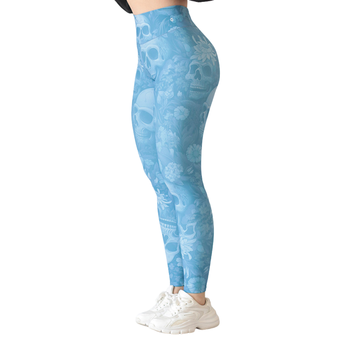 🔹 Leggings push up | Supplex Stretch, Liso – Azul