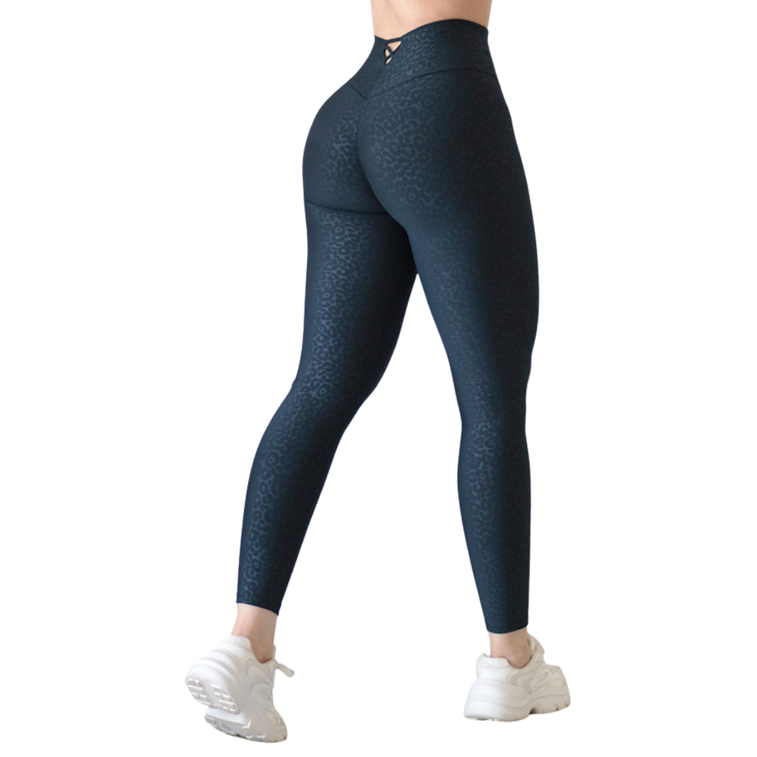 🔹 Leggings push up | Supplex Stretch, Relieves - Azul Leo