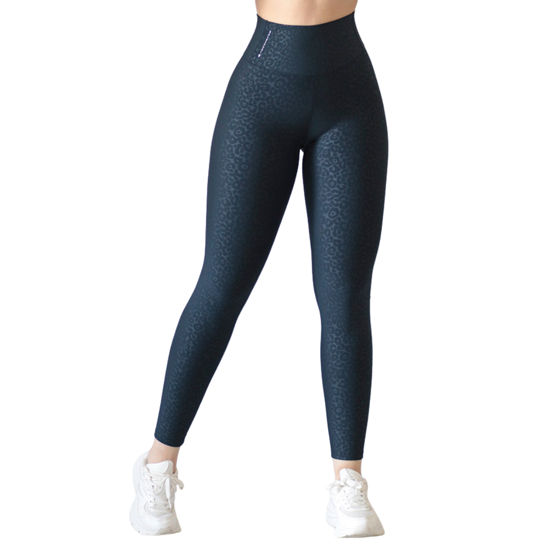 🔹 Leggings push up | Supplex Stretch, Relieves - Azul Leo