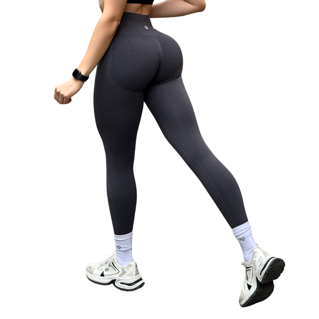 ADRIANAOLIMPO® | Leggins - Leggings Burbuja + Push Up | Seamless Compresión - Gris Oxford | Ropa deportiva para mujer Elite HotSale Blackfriaday Envío Gratis a México. Mayoreo Menudeo Ofertas Exclusivas