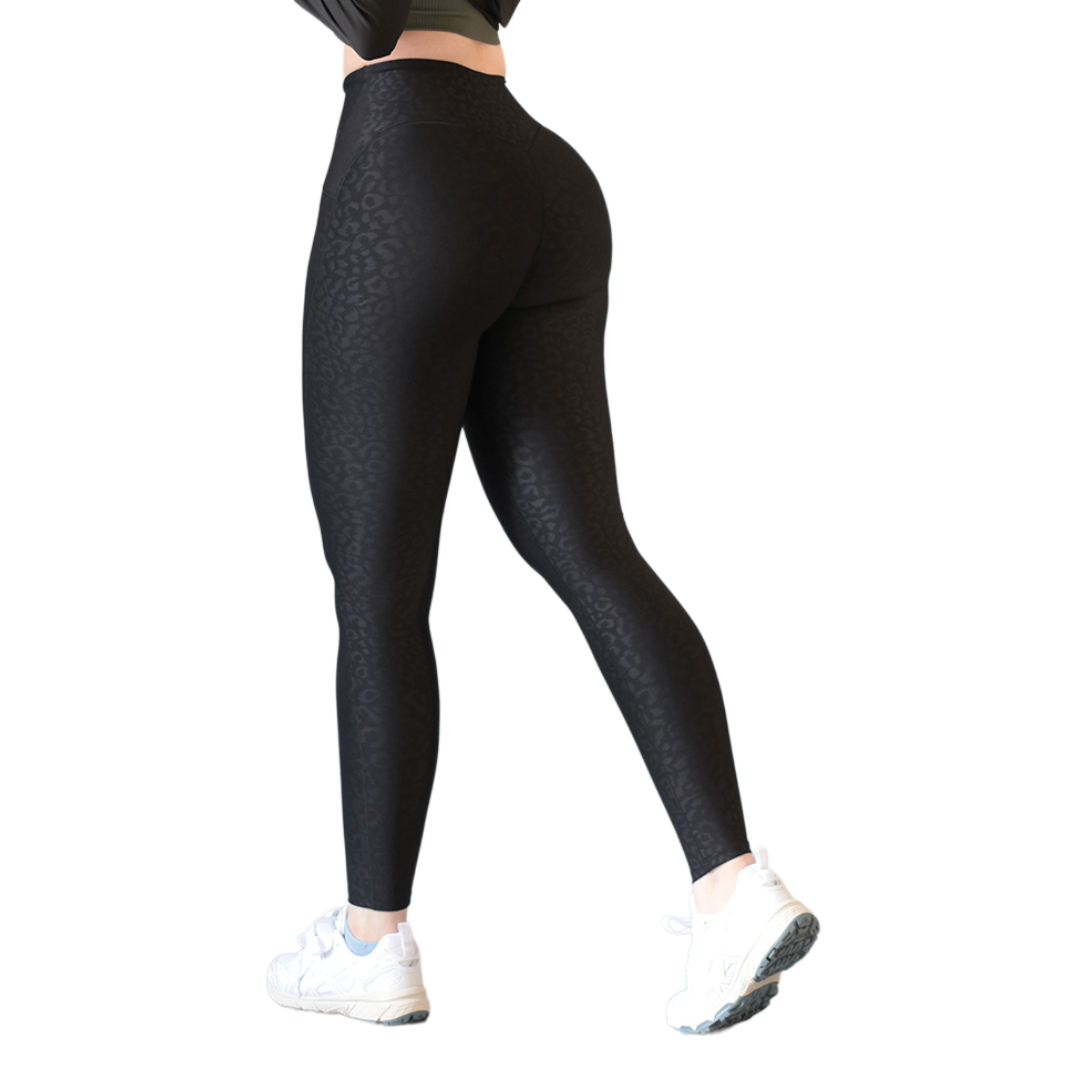 Leggings push up | Supplex Stretch, Relieves Felina – Negra