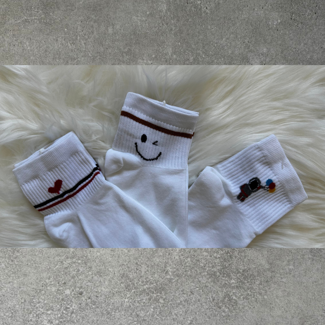 LITE | Paquete con 3 pares de calcetas deportivas
