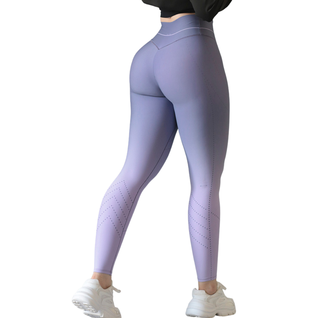 🔹Leggings push up | Supplex Stretch, Liso - morados