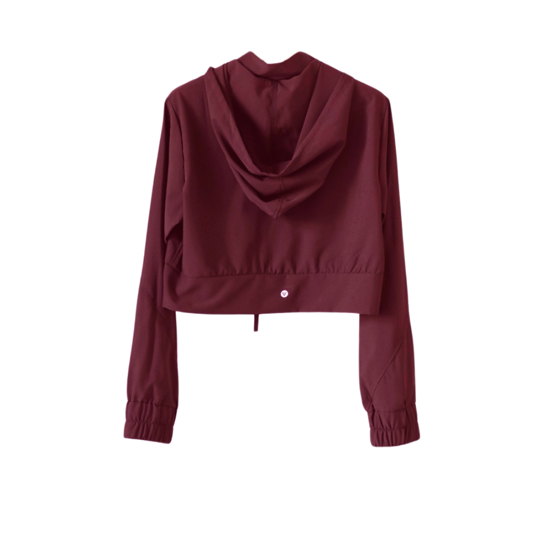 Chamarra Rompe vientos deportiva manga larga | Transpirable, Liso – Tinta