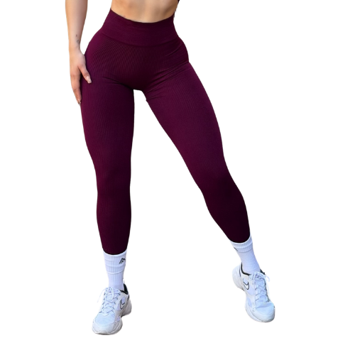 Leggings Efecto Push-Up | Dashian Slim – Royal Plum
