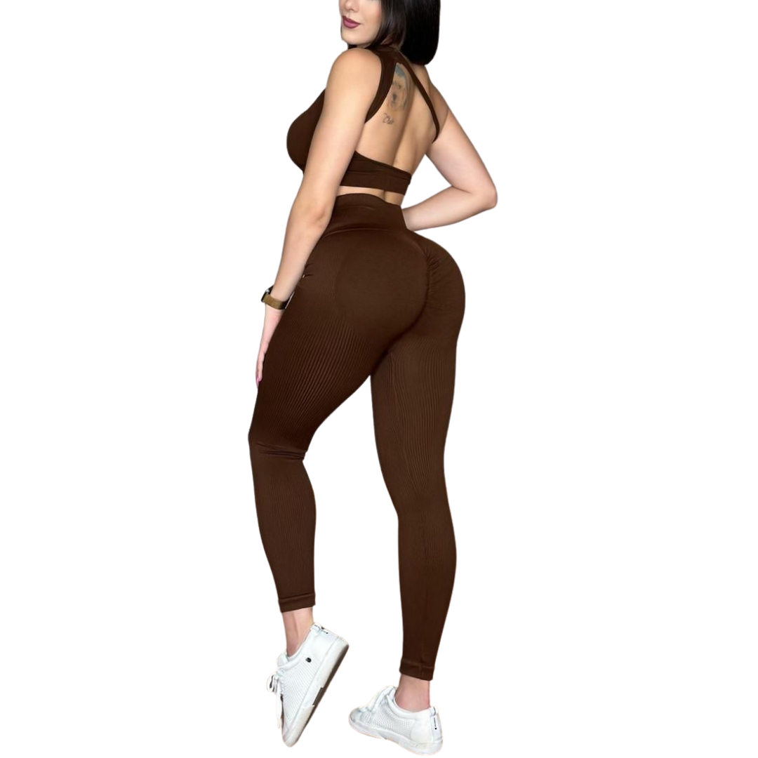 CONJUNTO LÍNEA LITE | SCRUNCH PUSH UP TEXTURIZADO