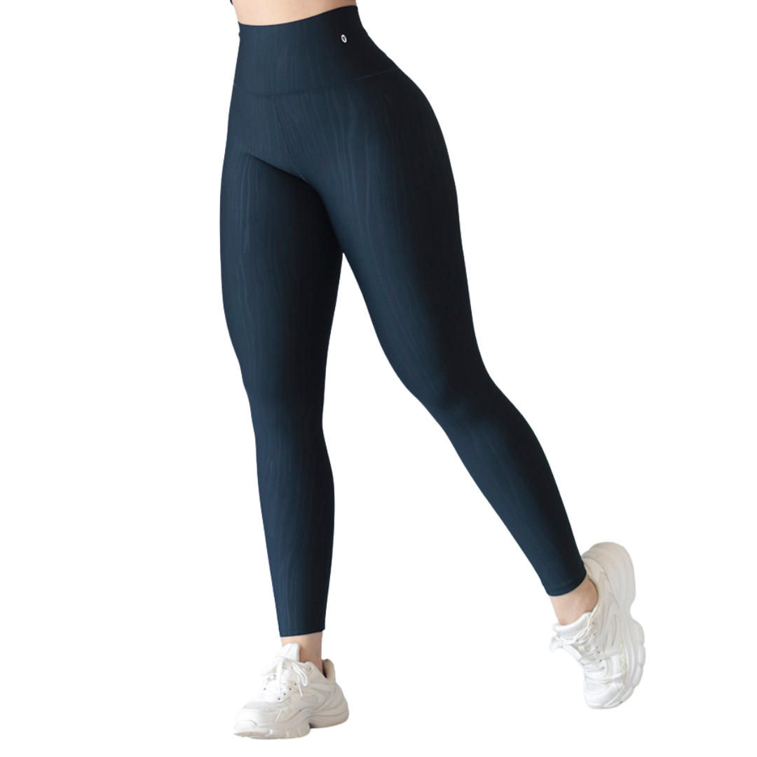 🔹 Leggings básico | Supplex Stretch, Relieves – Azul wod