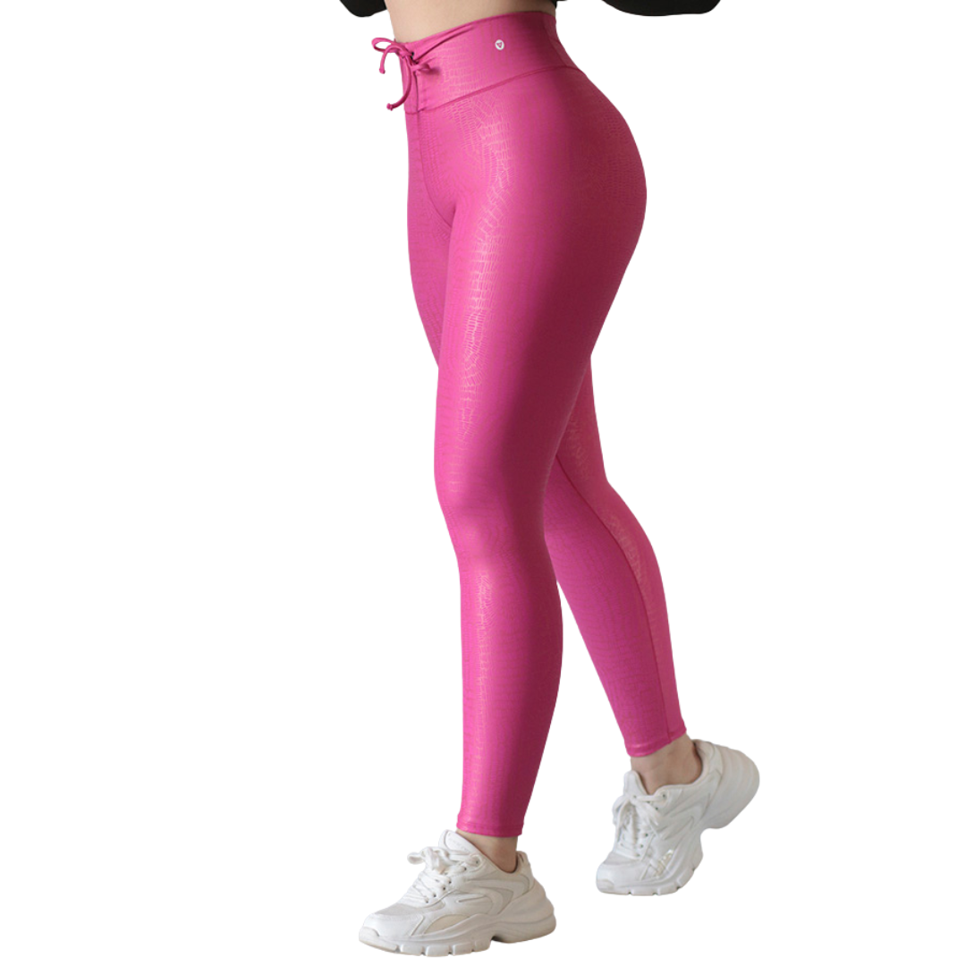 🔹 Leggings push up | Supplex Stretch, Destellos – Rosa hops