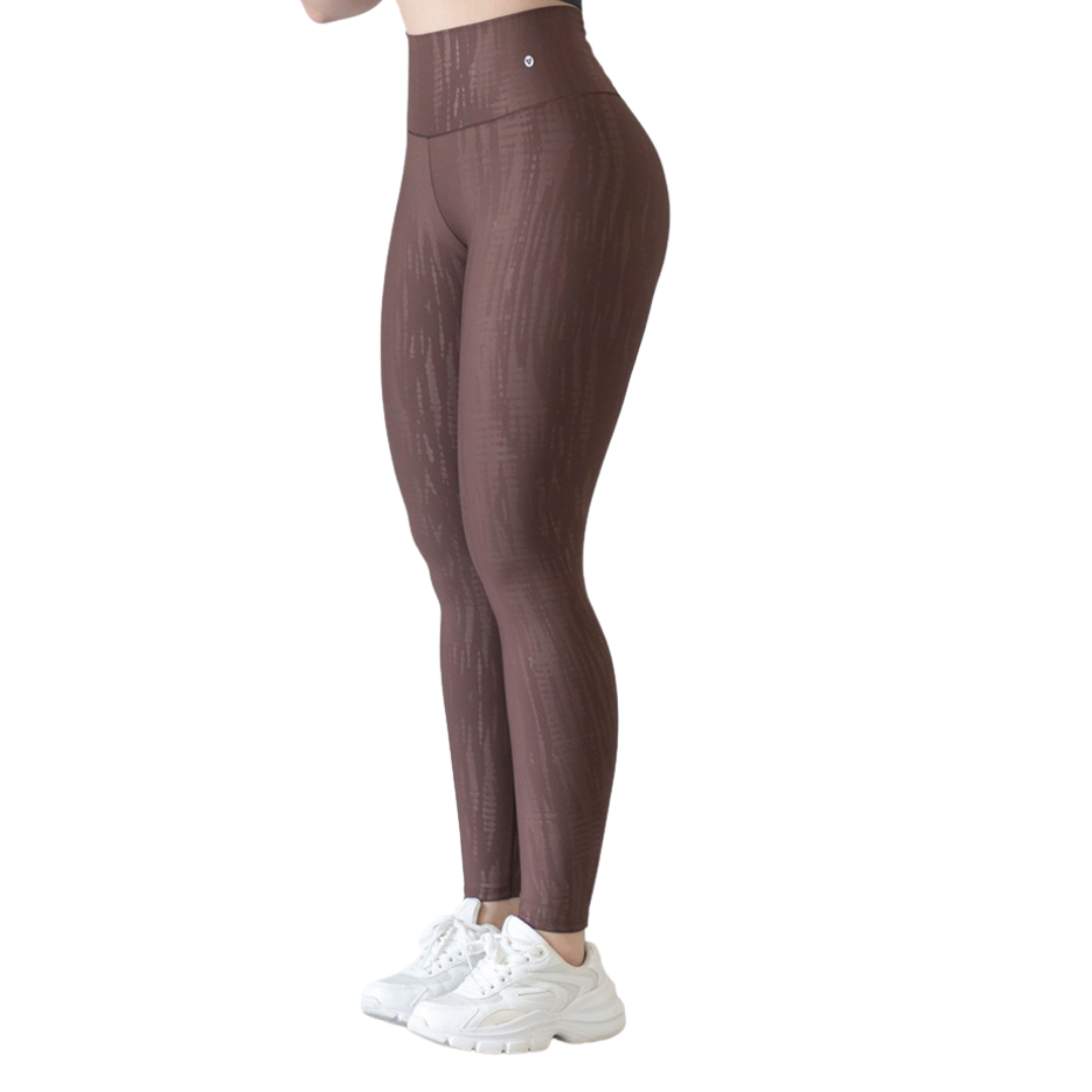 🔹Leggings push up | Supplex Stretch, Relieves - café