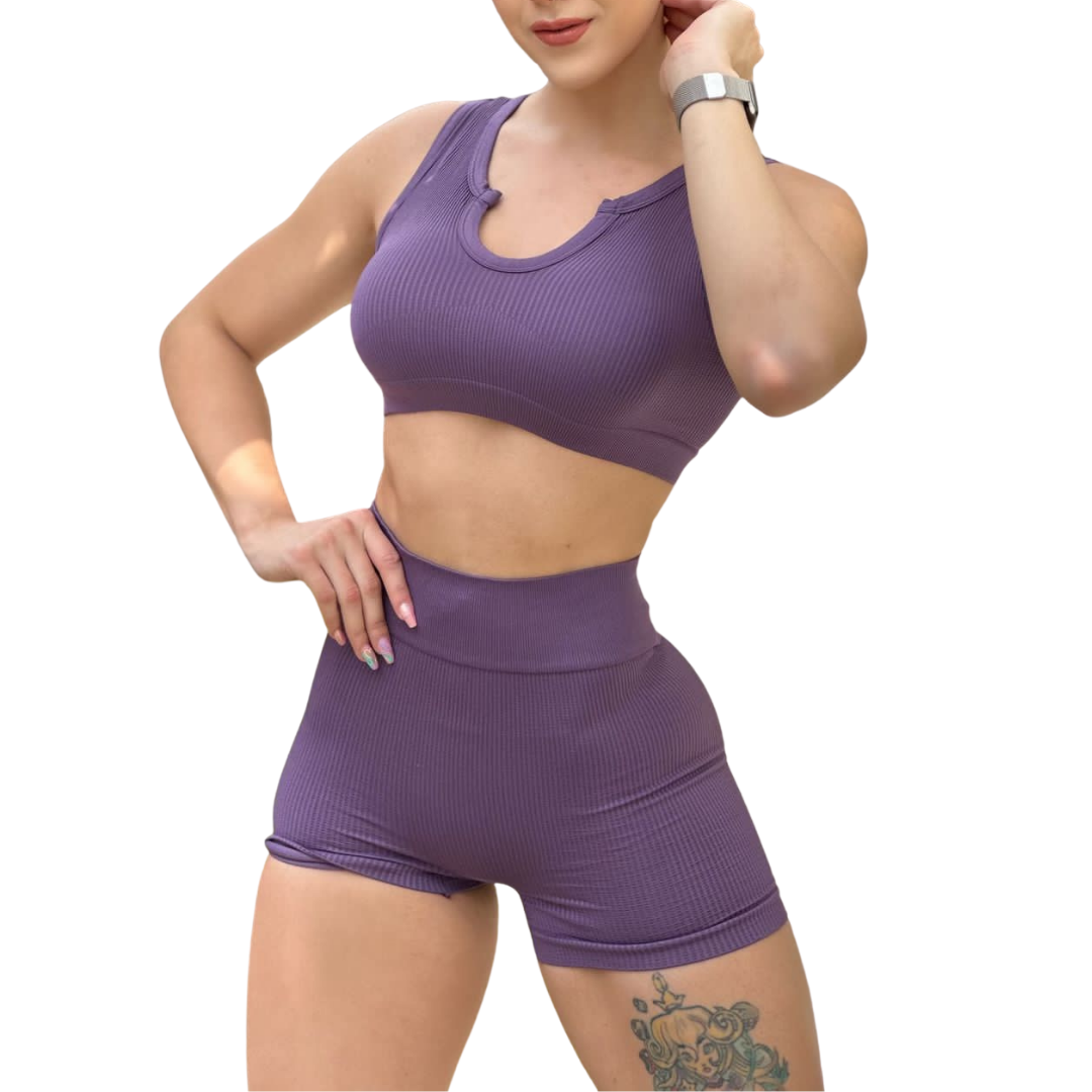 CONJUNTO SHORT LÍNEA LITE | SCRUNCH PUSH UP