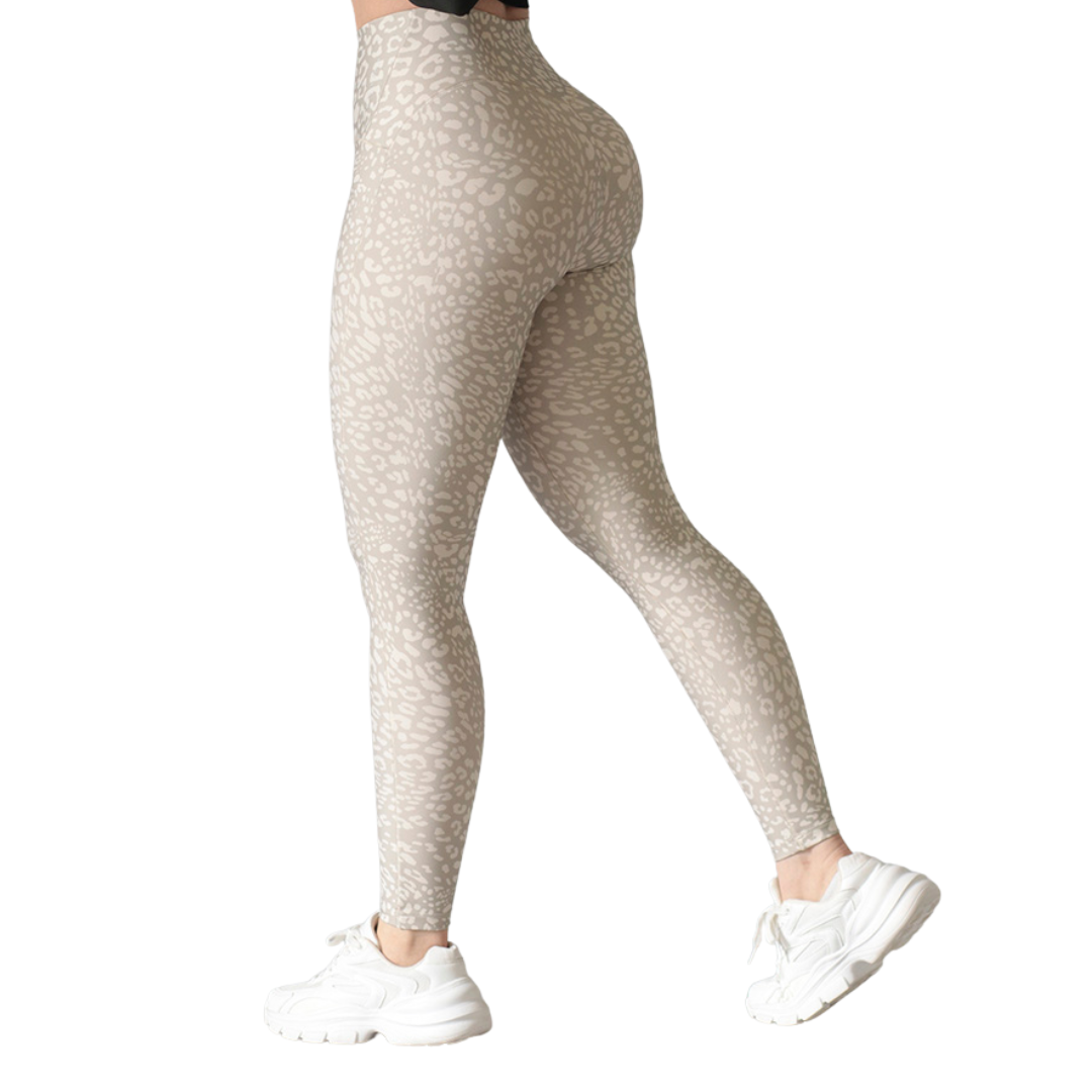 🔹 Leggings básico | Supplex Stretch, Liso – Beige
