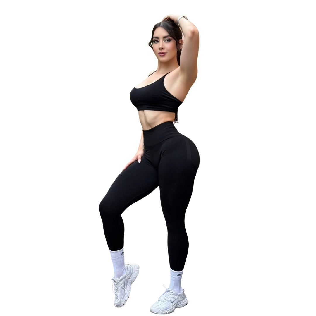 ADRIANAOLIMPO® | Leggins - Leggings Burbuja + Push Up | Seamless Compresión - Negro | Ropa deportiva para mujer Elite HotSale Blackfriaday Envío Gratis a México. Mayoreo Menudeo Ofertas Exclusivas
