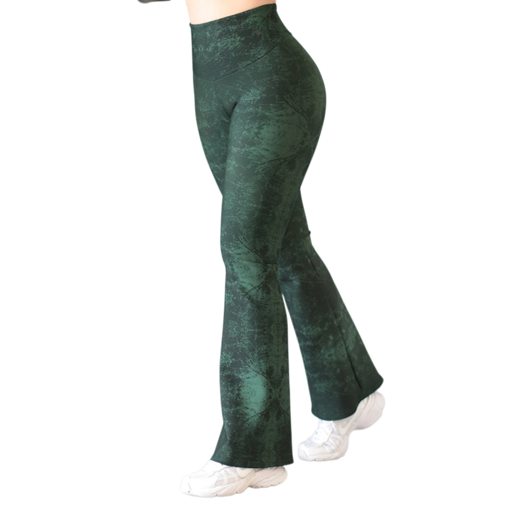 Leggings básico | Supplex Stretch, Liso Tie Day – Verde