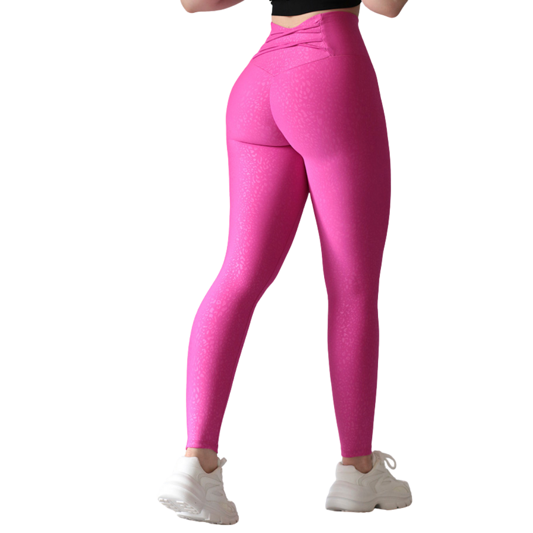 🔹Leggings push up | Supplex Stretch, Relieves - rosa fucsia