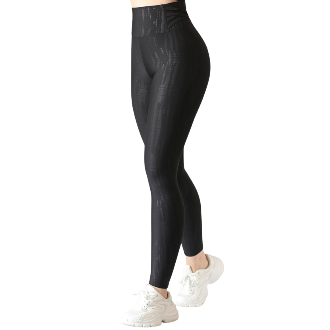 🔹Leggings básico | Supplex Stretch, Relieves - negro