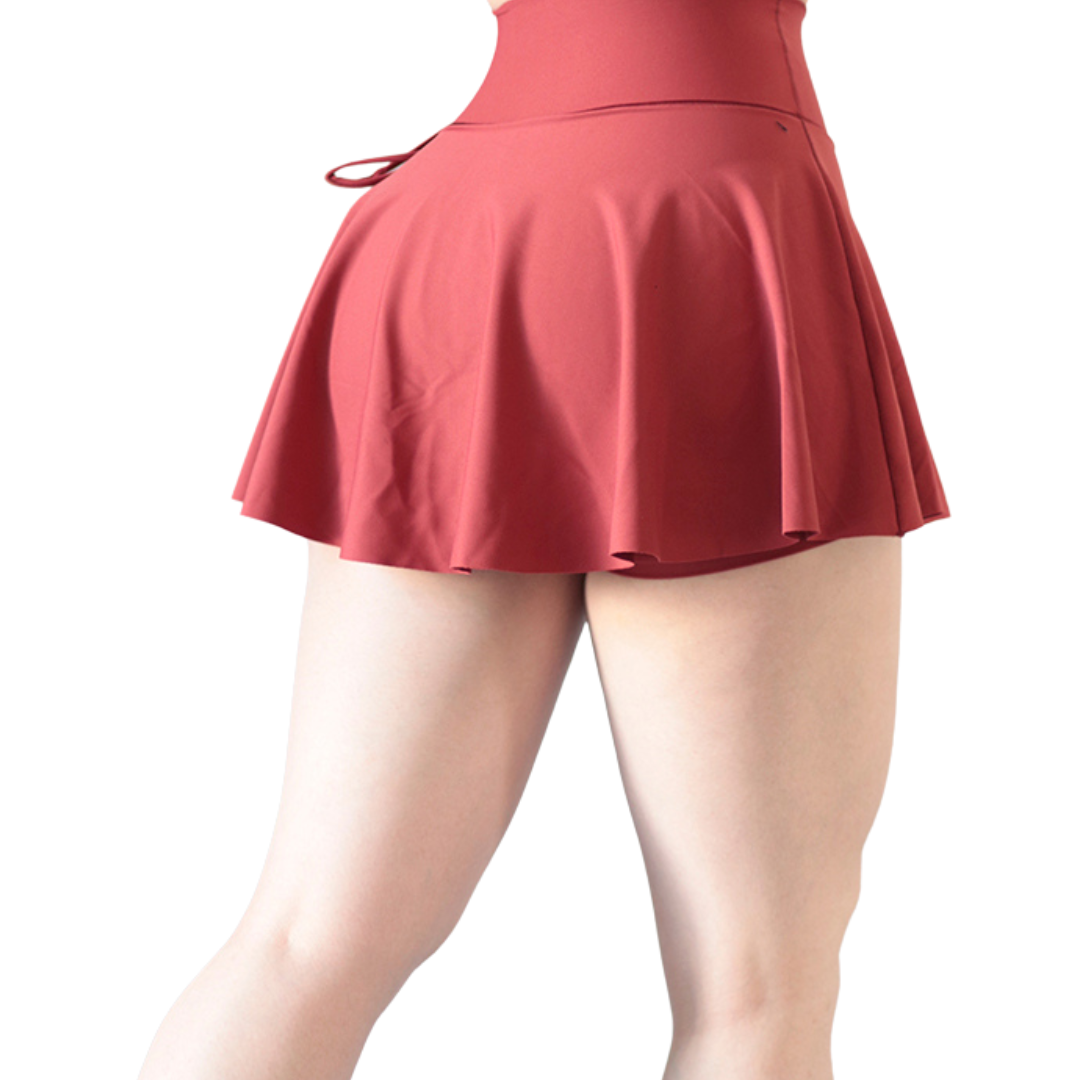 ELITE | FALDA SHORT CIRCULAR MESH