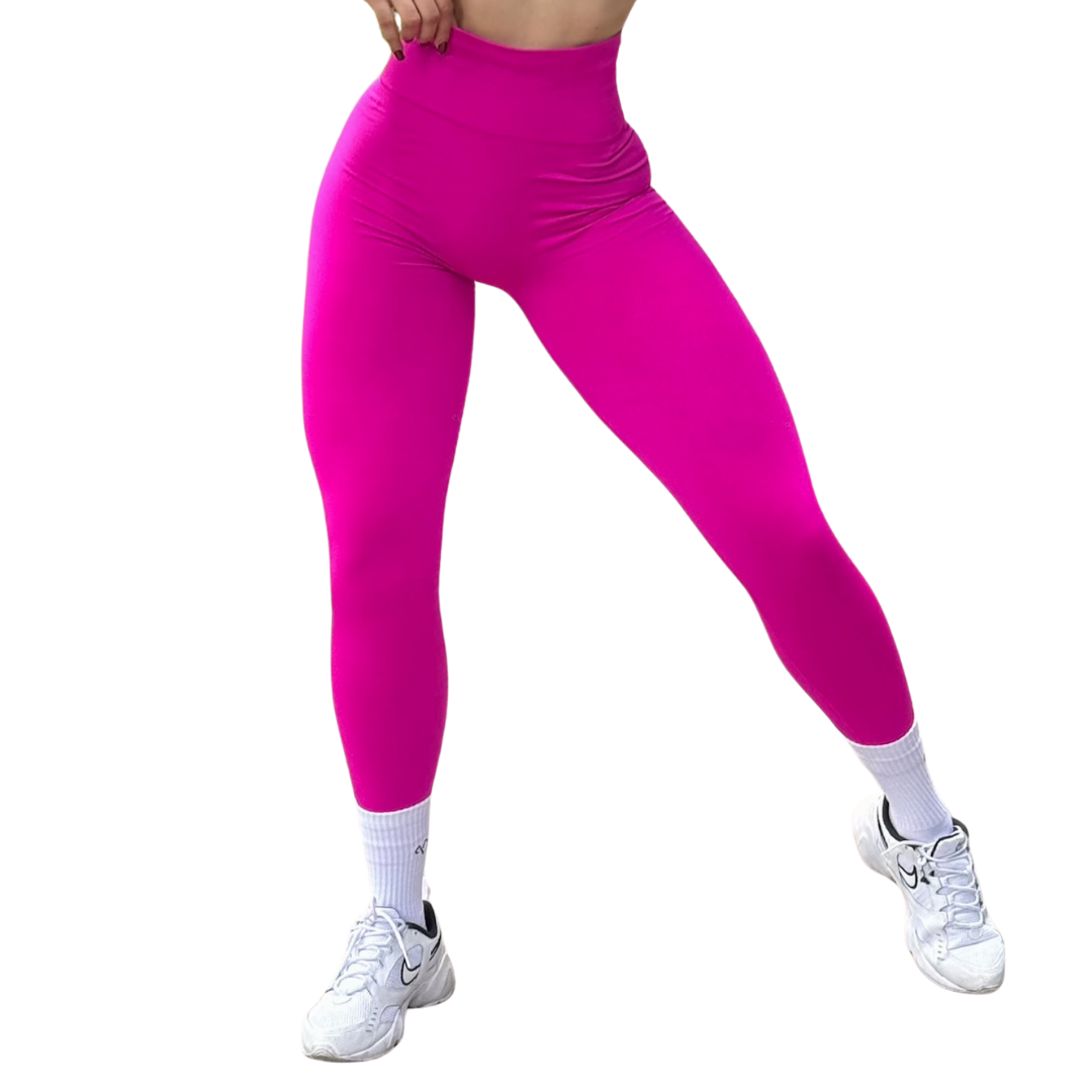 ADRIANAOLIMPO® | Leggins - Leggings Burbuja + Push Up | Seamless Compresión - Rosa Barbie | Ropa deportiva para mujer Elite HotSale Blackfriaday Envío Gratis a México. Mayoreo Menudeo Ofertas Exclusivas