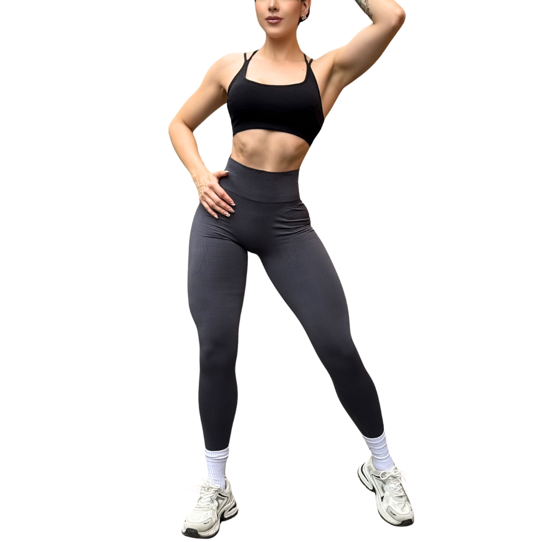 🔸 Leggings Burbuja + Push Up | Seamless Compresión