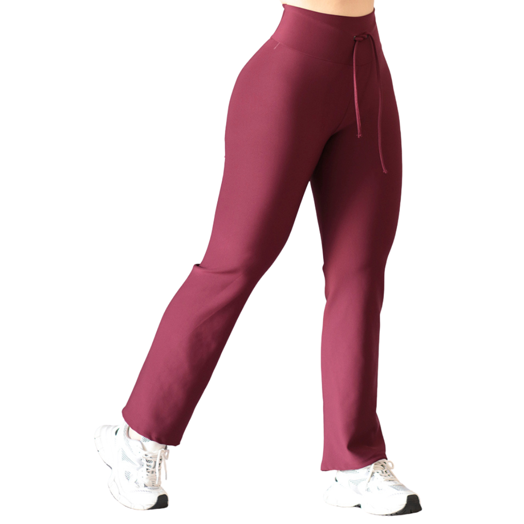 Leggings Deportivos para Mujer Fitness: Efecto Básico, Cintura Alta, Textil Lycra Transpirable con Acabado Liso, Color Tinta | Adriana Olimpo