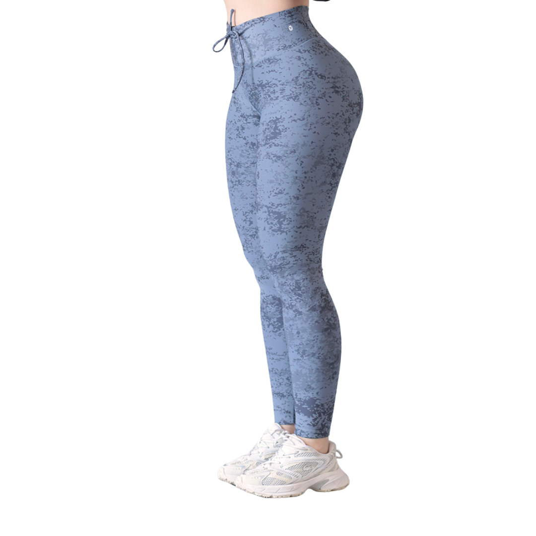 🔹 Leggings push up | Supplex Stretch, Liso – azul