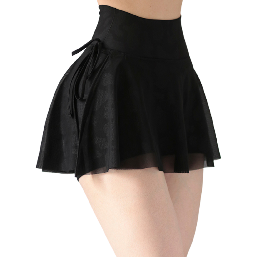 ELITE | FALDA SHORT CIRCULAR MESH CAMU