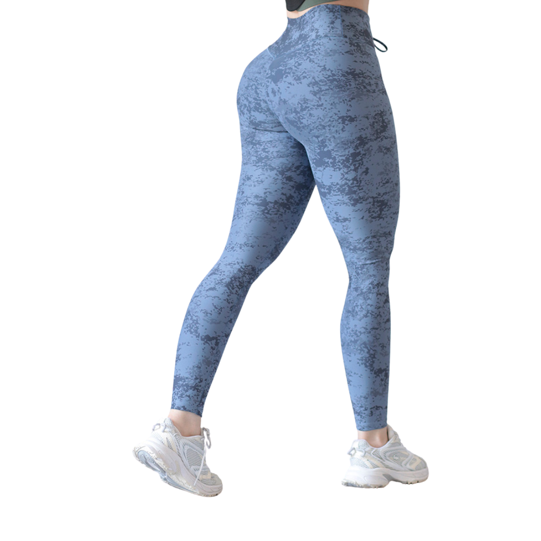 🔹 Leggings push up | Supplex Stretch, Liso – azul