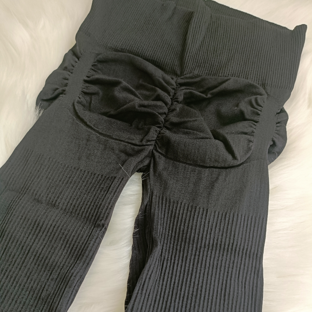Morita Fit | Leggins Scrunch Push Up Negro