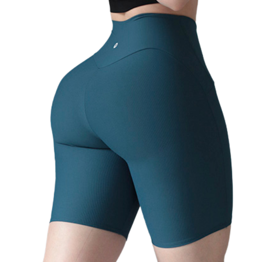 🔹 Short básico | Supplex Stretch, Relieves - azul