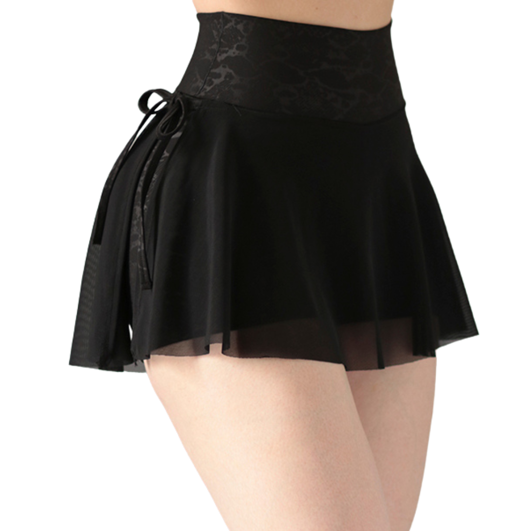 ELITE | FALDA SHORT CIRCULAR MESH