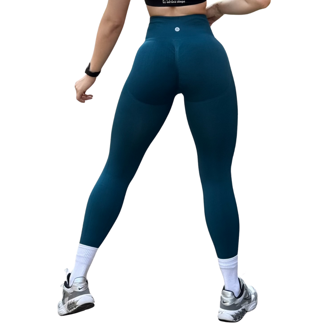 ADRIANAOLIMPO® | Leggins - Leggings Burbuja + Push Up | Seamless Compresión - Petroleo | Ropa deportiva para mujer Elite HotSale Blackfriaday Envío Gratis a México. Mayoreo Menudeo Ofertas Exclusivas