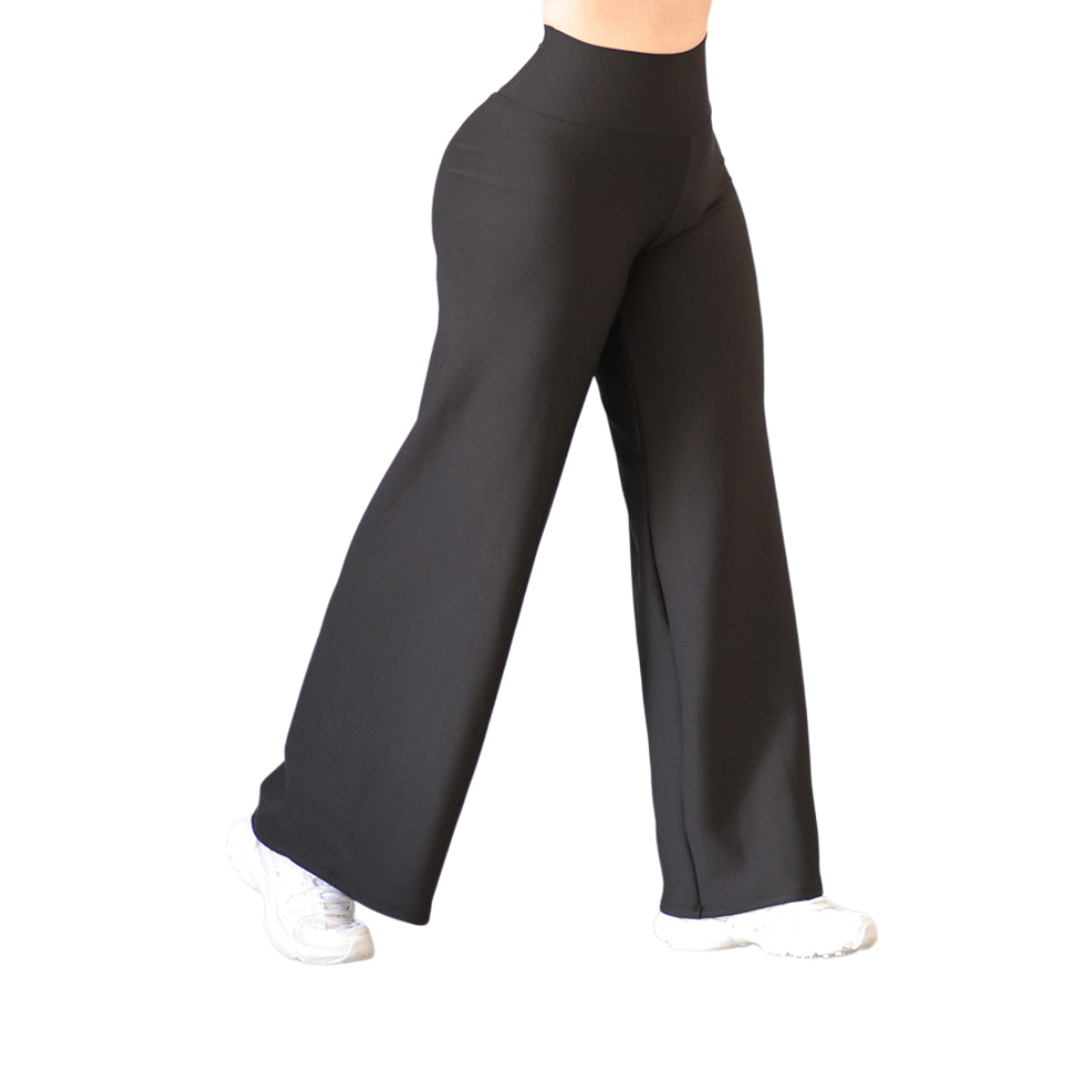 Pants básico | Supplex Stretch, Liso – Negro