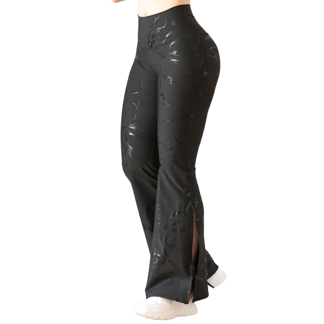 LEGGINS ELITE | BÁSICO ACAMPANADO SHINY TEXTURIZADO