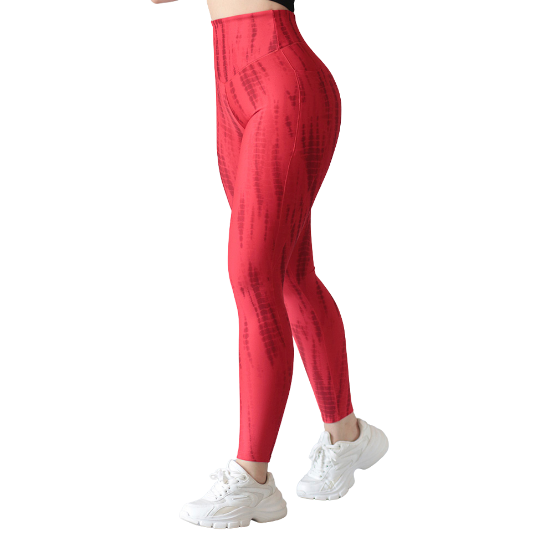 🔹Leggings básico | Supplex Stretch, Liso - rojo