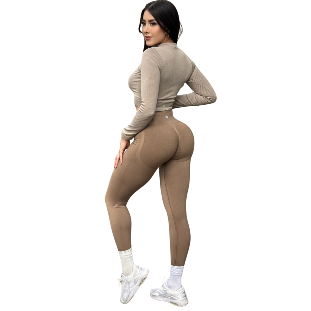 ADRIANAOLIMPO® | Blusa - Chamarra deportiva manga larga | Transpirable, Relieves – Moka Obscuro | Ropa deportiva para mujer Elite HotSale Blackfriaday Envío Gratis a México. Mayoreo Menudeo Ofertas Exclusivas